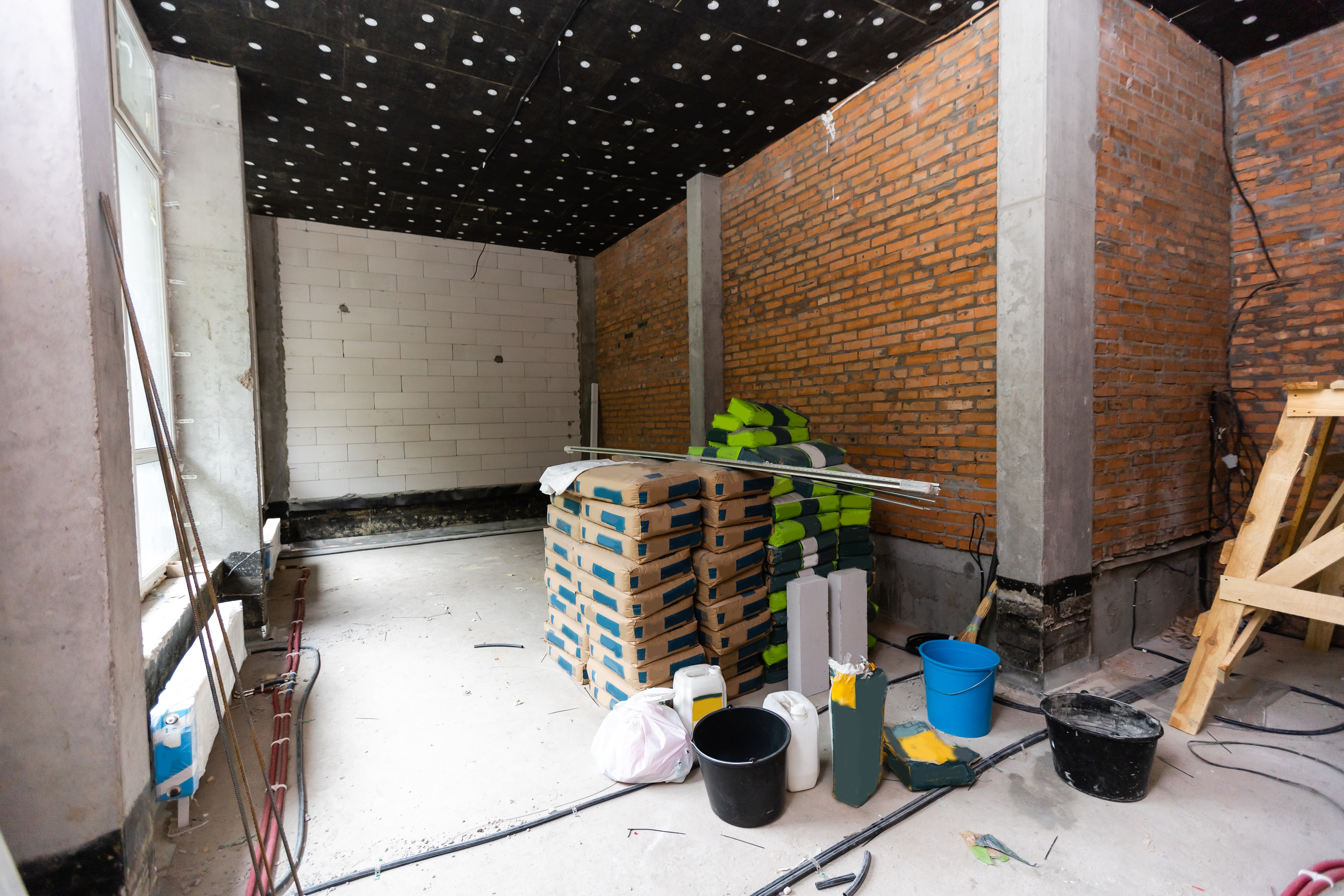 Commercial remodeling project completed by SLM General Contractors