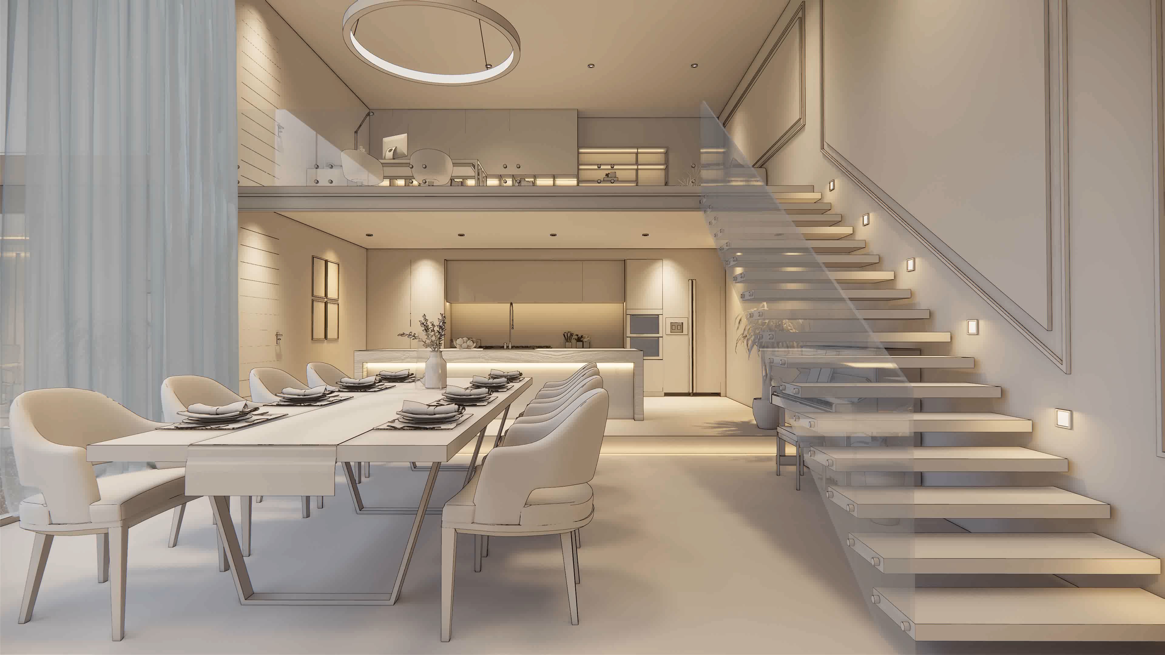 Commercial interior improvement project