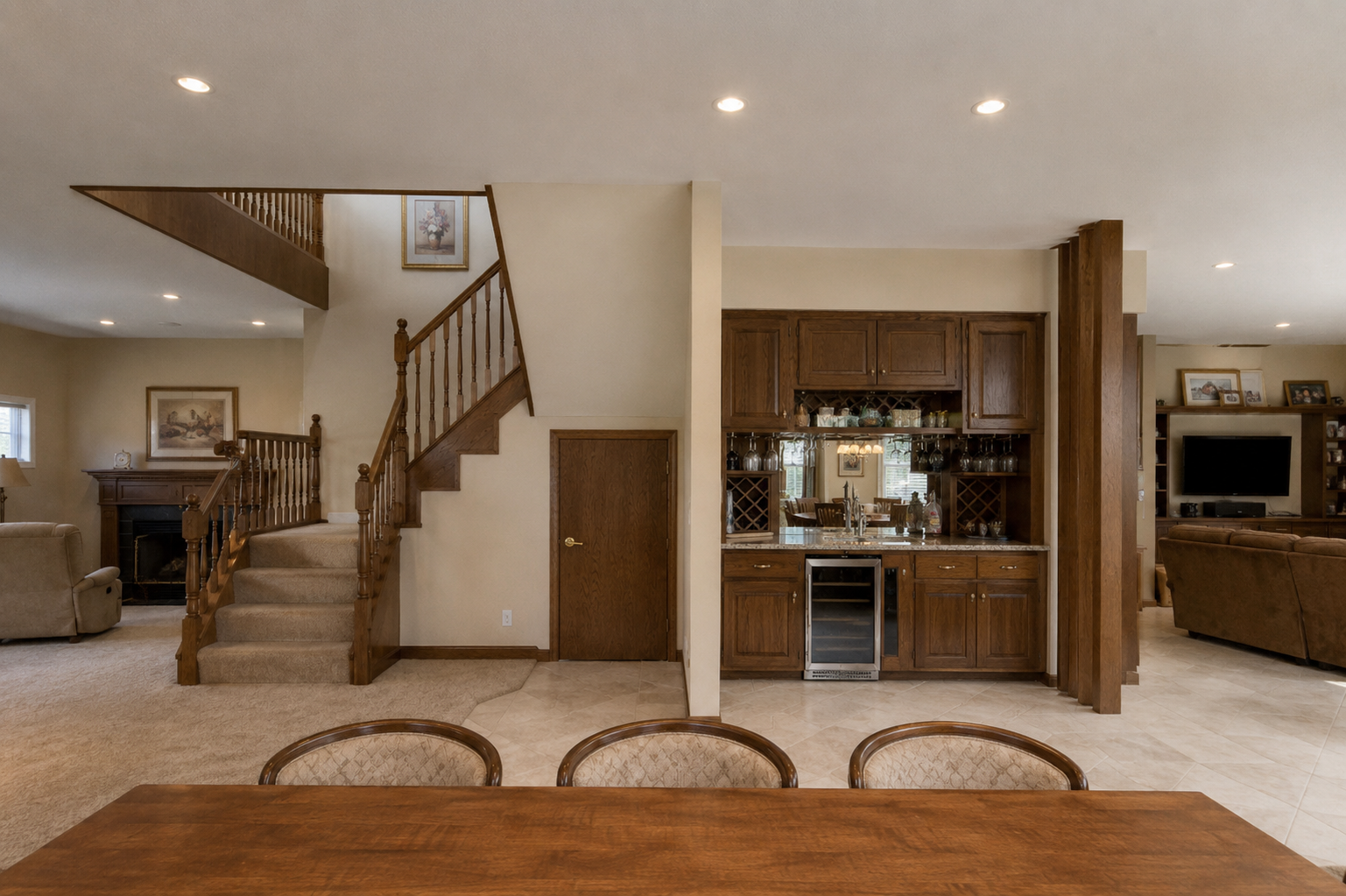 Interior remodeling before