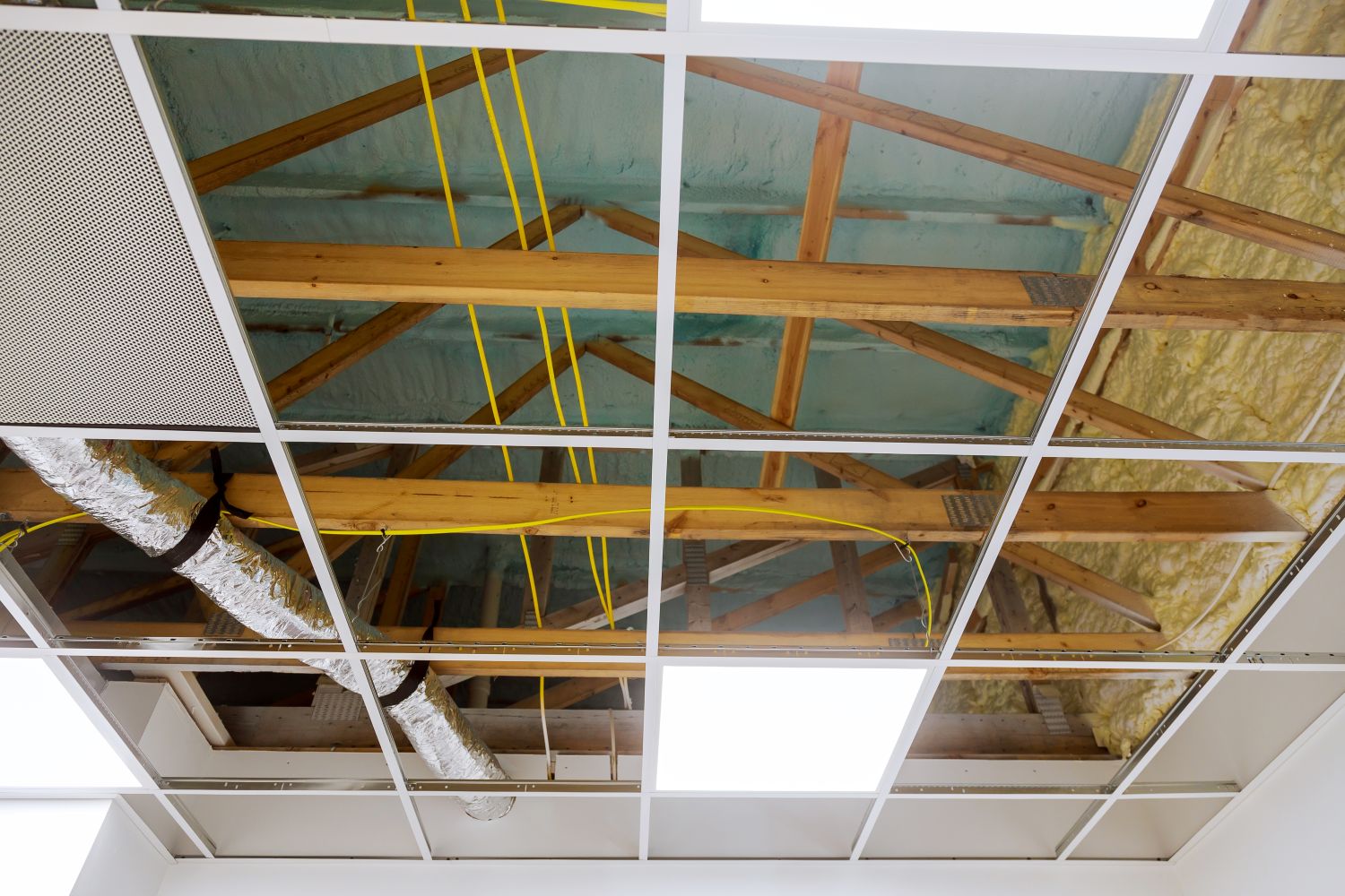 Residential and commercial framing work coordinated by SLM General Contractors