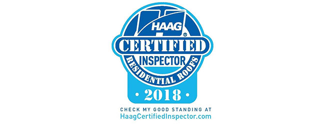 2018 HAAG Certified Inspector