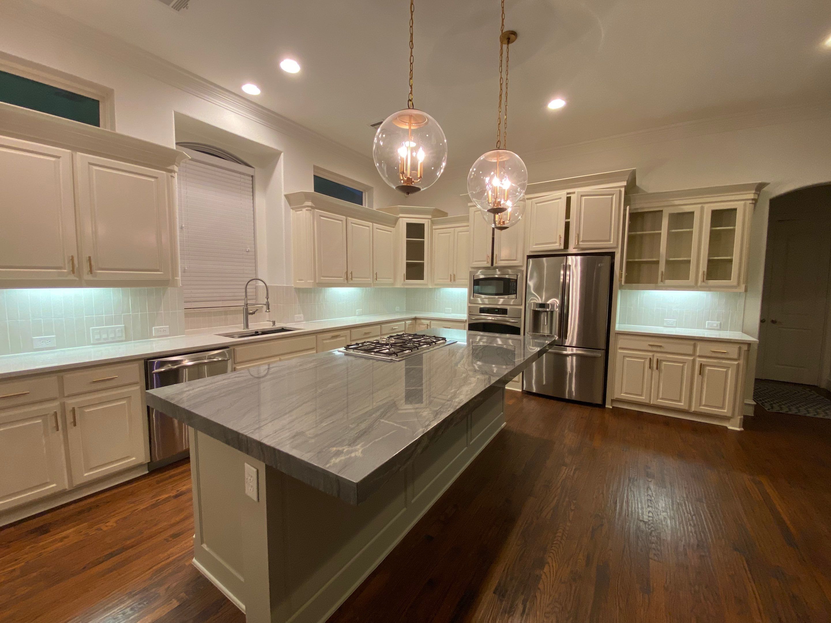 Kitchen remodel project showcase